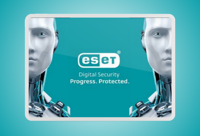 A ESET é uma empresa multinacional que comercializa soluções em cibersegurança (antivírus), o mais conhecido é o ESET NOD32.